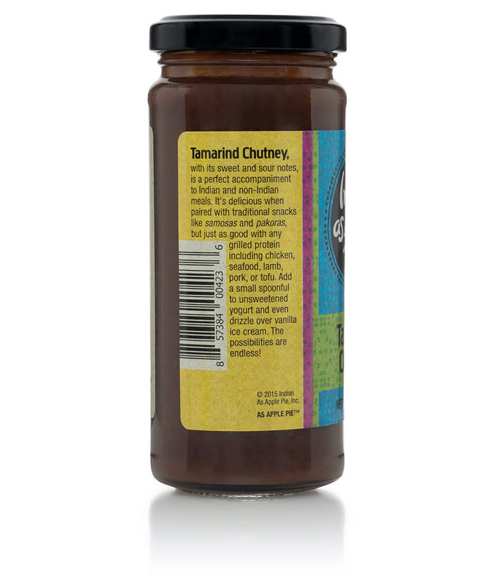 Tamarind Chutney label