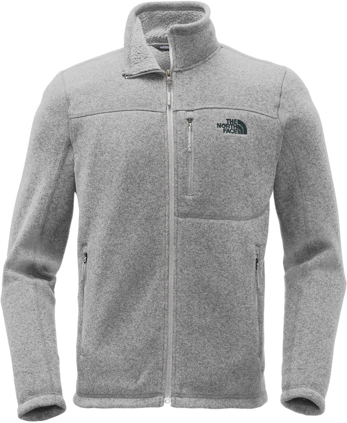 The North Face Sweater Fleece Jacket-Regular-The North Face-TNF Medium Grey Heather-S-Thread Logic