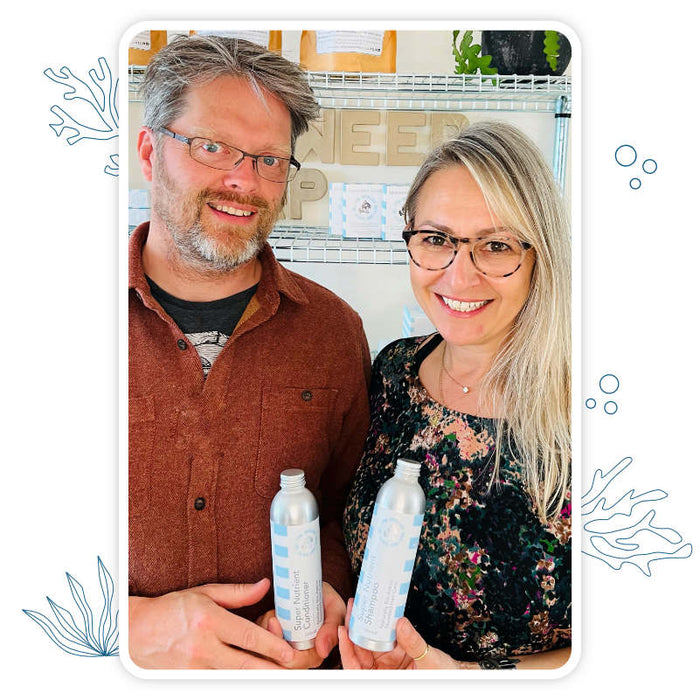 Super Nutrient Haircare Set - The Cornish Seaweed Bath Co.