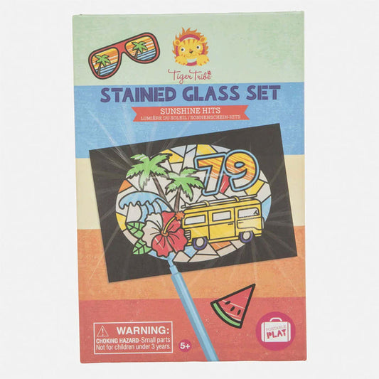 Tiger Tribe Stained Glass Set - Sunshine Hits