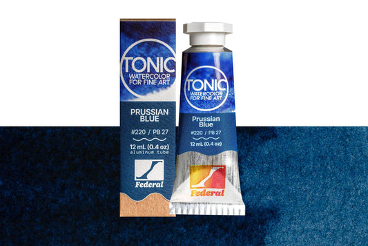 Tonic Watercolor, 12 mL Tube, #220 Prussian Blue