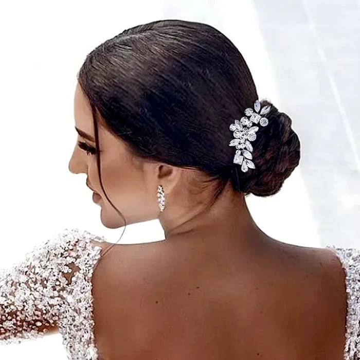 Wedding Hair Accessories - Delicate Crystal Bridal Hair Comb