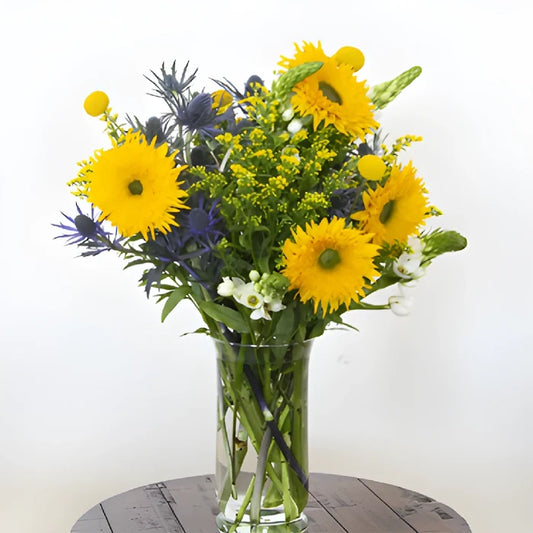 Touch of Yellow Mothers Day Flower Gift Bouquet