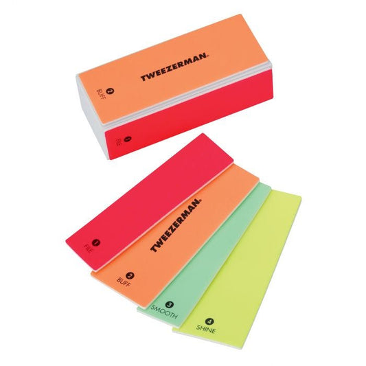 Tweezerman Neon Buff & Shine Block