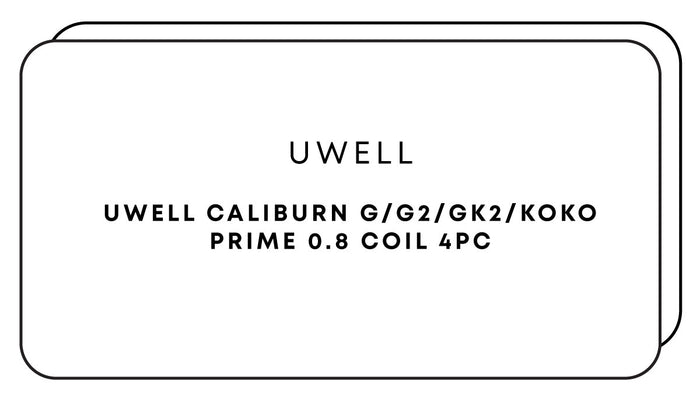 Uwell Caliburn G/G2/GK2/Koko Prime 08 Coil 4pc | One Colour-Image 1