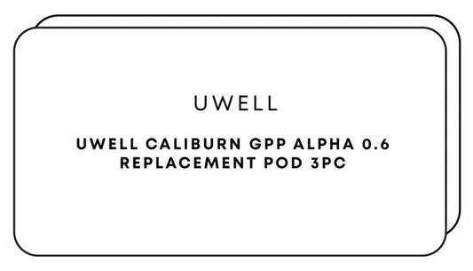 Uwell Caliburn GPP Alpha 06 Replacement Pod 3pc | One Colour-Image 1