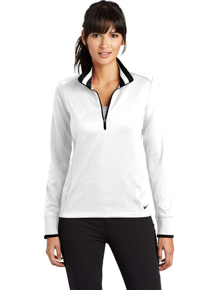 no-logo NIKE Ladies Dri-FIT 1/2-Zip-Regular-NIKE-Thread Logic