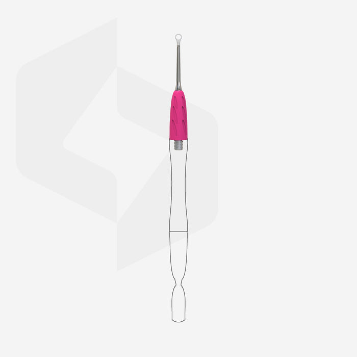 Working part of Combo pusher - UNIQ 11 Loop pusher-STALEKS PRO-Gel Essentialz