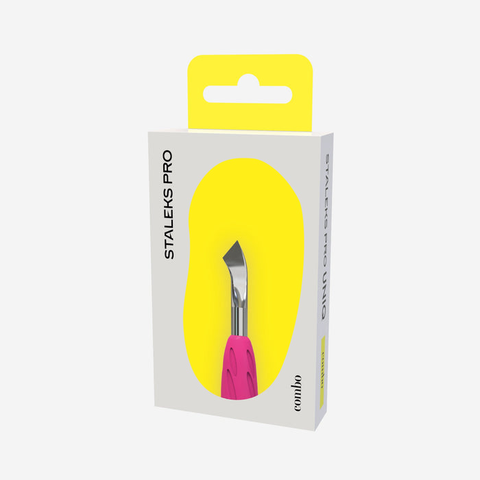 Working part of Combo pusher - UNIQ 14 (Bent blade)-STALEKS PRO-Gel Essentialz