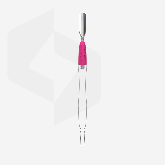 Working part of Combo pusher - UNIQ 17 (Rounded wide pusher)-STALEKS PRO-Gel Essentialz