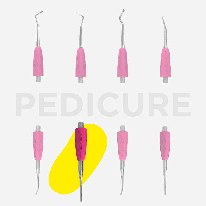 Working part of Combo pusher - UNIQ 36 (Straight narrow toenail file)-STALEKS PRO-Gel Essentialz