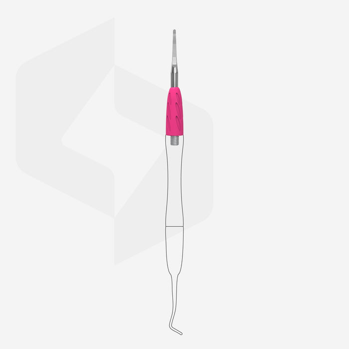 Working part of Combo pusher - UNIQ 37 (Toenail file with bend)-STALEKS PRO-Gel Essentialz