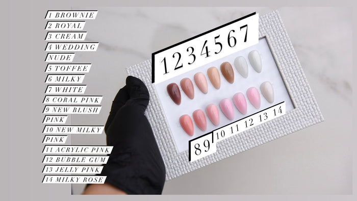 Y2K Blooming Abstract Press-On Nails – Nude Glossy Handmade Reusable Set – Luxury Nail Art